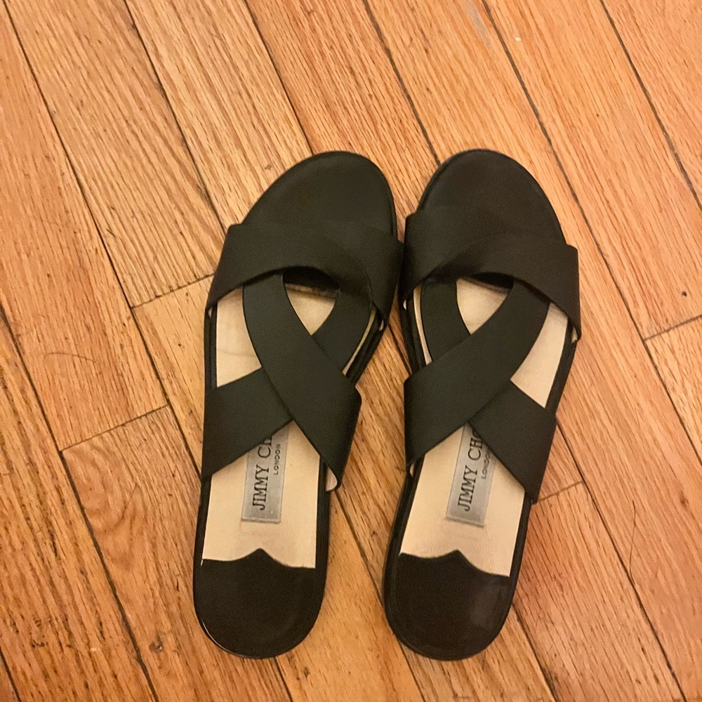 Jimmy Choo black sandal